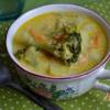 Сливочный суп с капустой брокколи