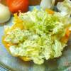Салат из болгарского перца и двух видов капусты