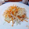 Салат мясной с морковью и дайконом
