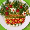 Салат Букет весенних цветов