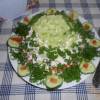 Весенний слоеный салатик