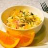 Салат капустный с апельсином и необычной заправкой