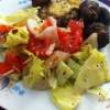 Овощной салат с сыром Джугос