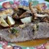Тушеная/Stracotto/ говядина  с грибами