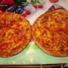 Итальянская пицца с чрезо и моцареллой