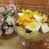Салат из тыквы с фруктами