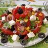 Критский салат с фетой