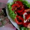 Салат из свежих помидор с имбирем
