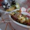 Кукурузный салат с яйцом и редисом