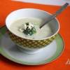 Брокколи крем-суп с творожной горгонзолой