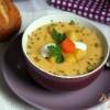 Бархатный крем-суп из картофеля и сельдерея с сыром