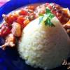Куриное филе с тайским соусом и рисом
