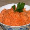 Морковный салат со сметаной