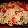 Воздушный салат с креветками