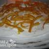 Арахисовый торт  с кремом шантийи