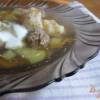 Суп с фрикадельками и цветной капустой