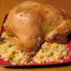 Блюдо фаршированная курица в духовке