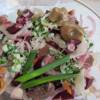 Салат из свеклы капусты и мяса