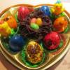 Шоколадные гнезда с "яйцами"