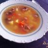 Гороховый суп с копчеными ребрышками