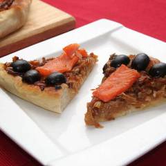 фото рецепта Французский луковый пирог «Писсаладьер»