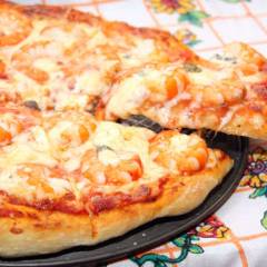 фото рецепта Пицца с креветками