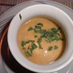 фото рецепта Суп-пюре из тыквы с сыром