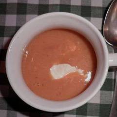 фото рецепта Суп-пюре из тыквы c карри