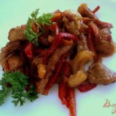 фото рецепта Свинина с овощами по-китайски