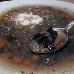 фото рецепта Грибной суп из сушеных грибов