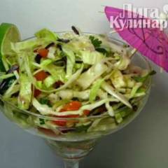 фото рецепта Острый овощной салат для похудения
