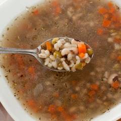 фото рецепта Тосканский суп из смеси бобовых