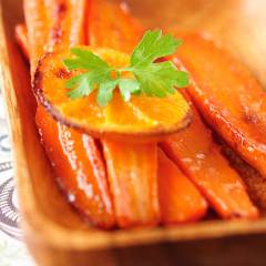 фото рецепта Морковь, запеченная c цитрусовыми