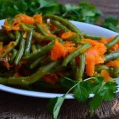 фото рецепта Гарнир из фасоли с морковью